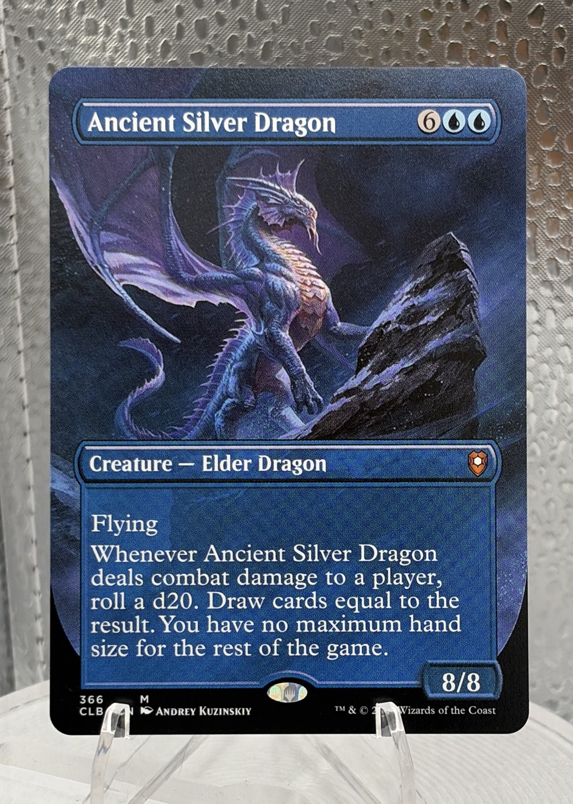 Ancient Silver Dragon (Borderless) Commander Legends: Battle for Baldur\'s... Ancient Silver Dragon (Borderless) Commander Legends: Battle for Baldur\'s...