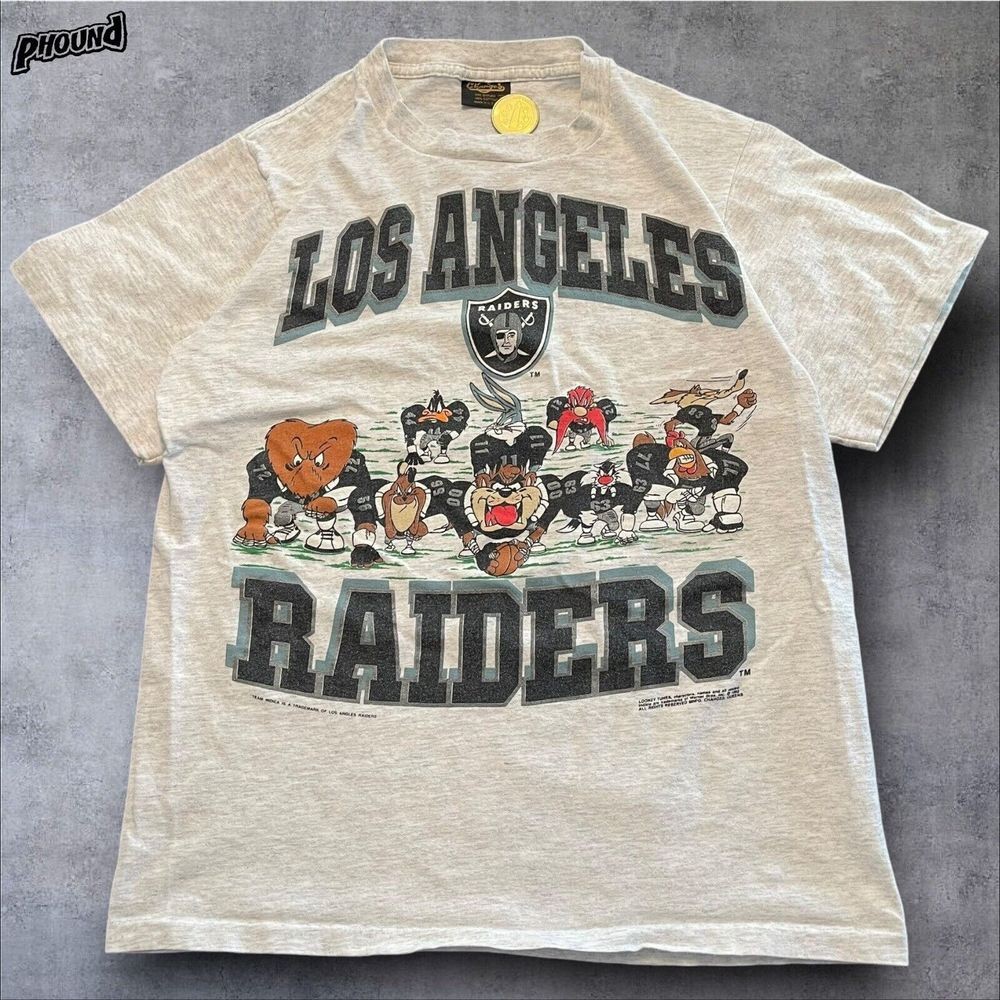 Remake Los Angeles Raiders Taz Looney Tunes T shirt Unisex tee HN1730