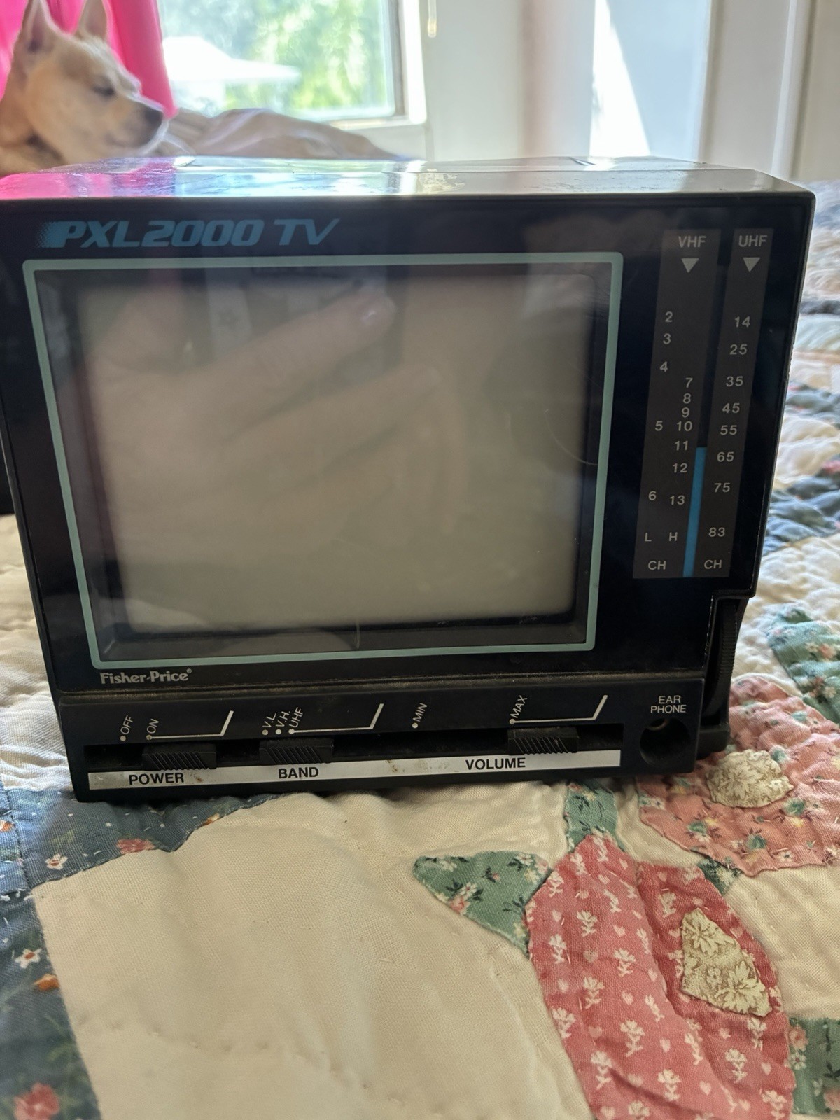 VINTAGE FISHER PRICE PXL 2000 VIDEO CAMERA MINI TV TELEVISION CAMCORDER MONITOR VINTAGE FISHER PRICE PXL 2000 VIDEO CAMERA MINI TV TELEVISION CAMCORDER MONITOR
