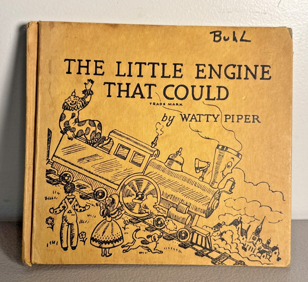 Vintage 1961 The Little Engine That Could By Watty Piper Hardcover Book Train