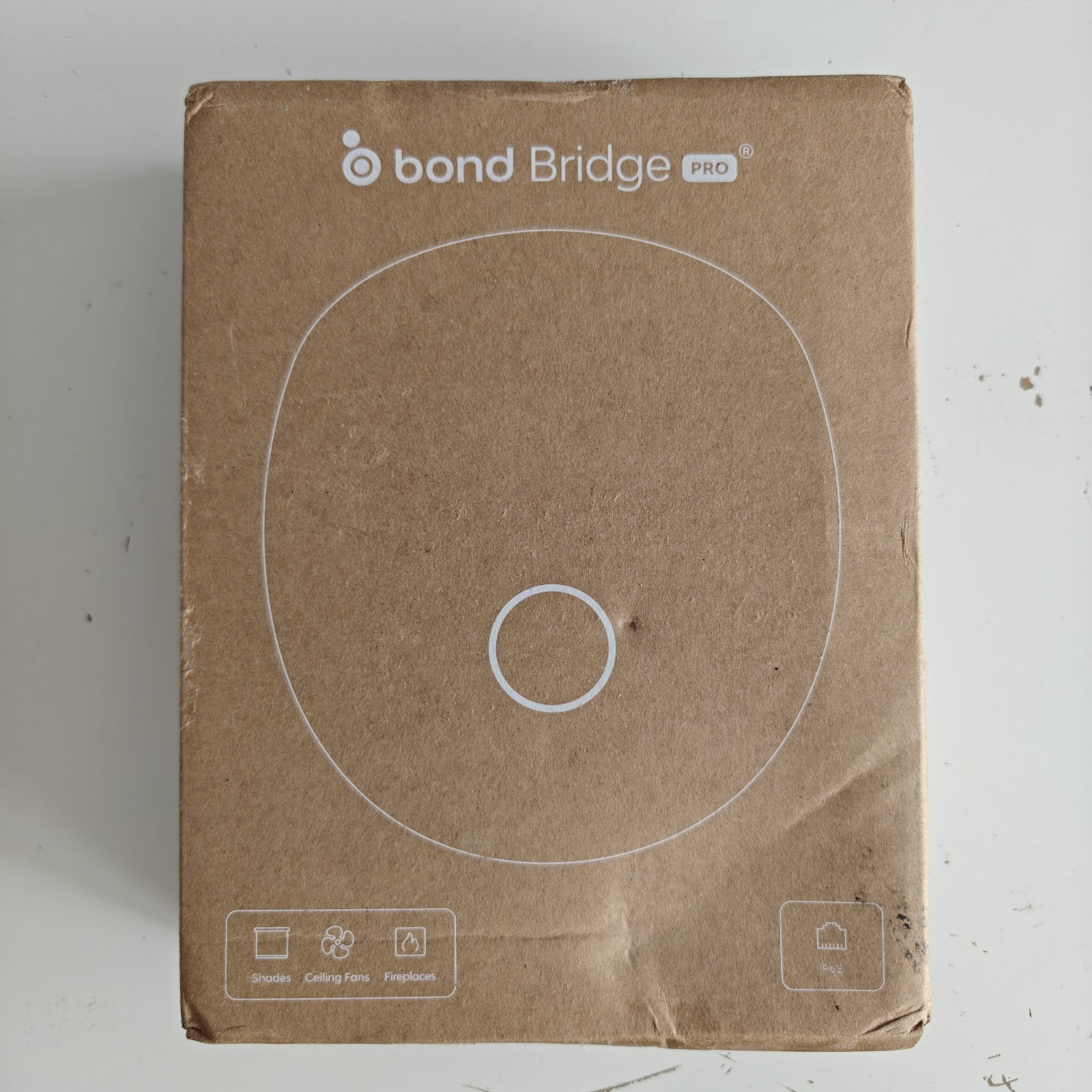 Bond Bridge Pro BD-1750-PRO RF PoE Device Controller for Fans, Shades, Fireplace