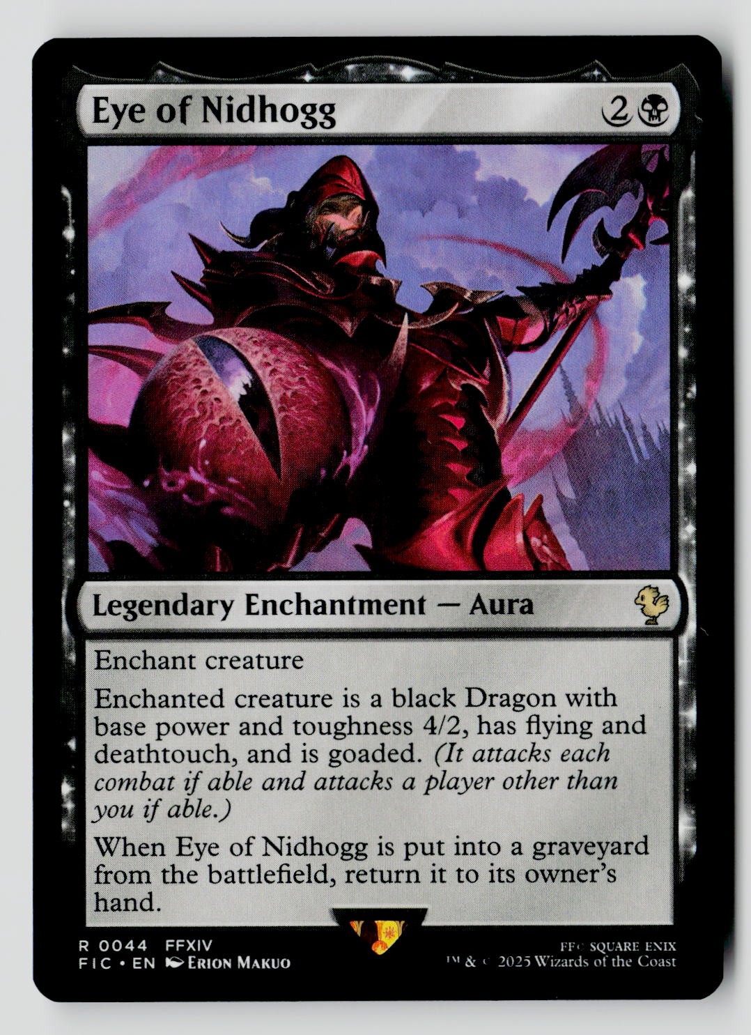 Eye of Nidhogg 44 R MTG FIC NM