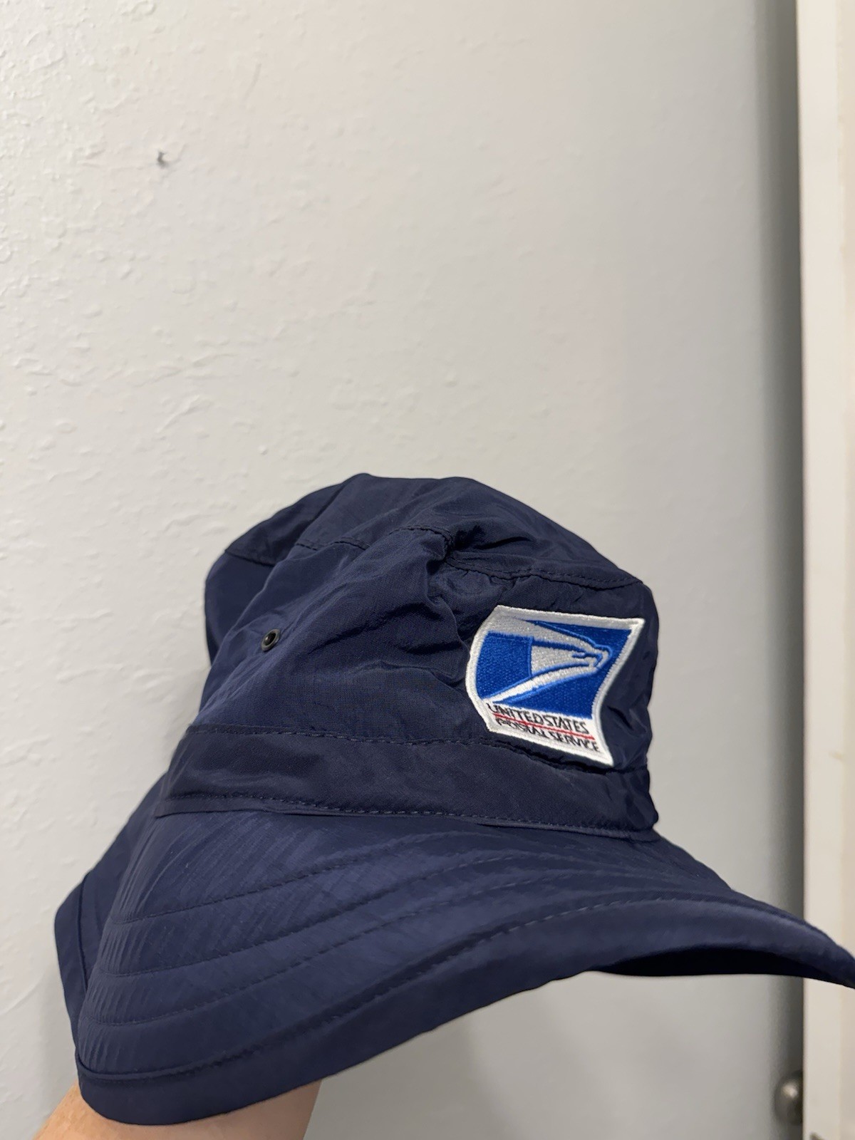 United States Postal Service USPS Blue Casual Hat Size M Polyester Chin Strap United States Postal Service USPS Blue Casual Hat Size M Polyester Chin Strap