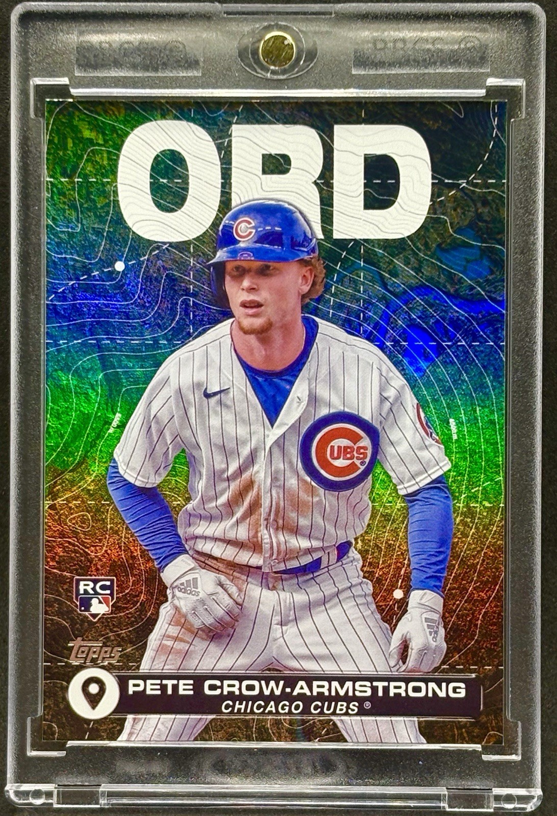 Pete Crow-Armstrong ROOKIE RC HOLO FOIL REFRACTOR CARD TOPPS CUBS MINT Pete Crow-Armstrong ROOKIE RC HOLO FOIL REFRACTOR CARD TOPPS CUBS MINT