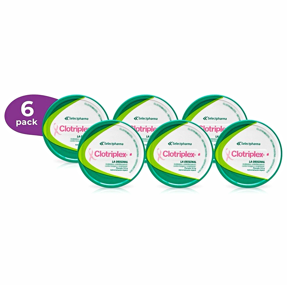 Clotriplex La Original Ointment Tin 6 Pack (6 x Tin) Clotriplex La Original Ointment Tin 6 Pack (6 x Tin)