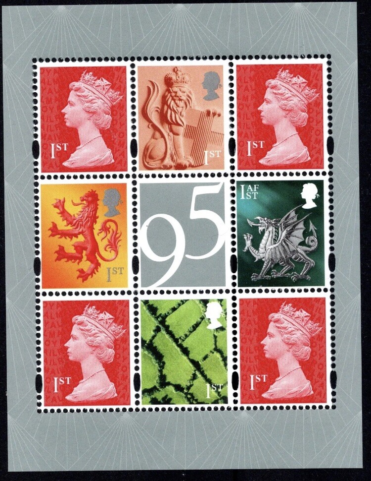 GB 2021 Machin QE95 Queen\'s 95th Birthday Mint Special Edition Pane UNISSUED GB GB 2021 Machin QE95 Queen\'s 95th Birthday Mint Special Edition Pane UNISSUED GB