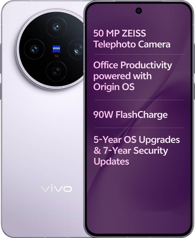 vivo X200T (Seaside , 256 GB) (12 GB RAM) Dimensity 9400+ ESIM Global Version.