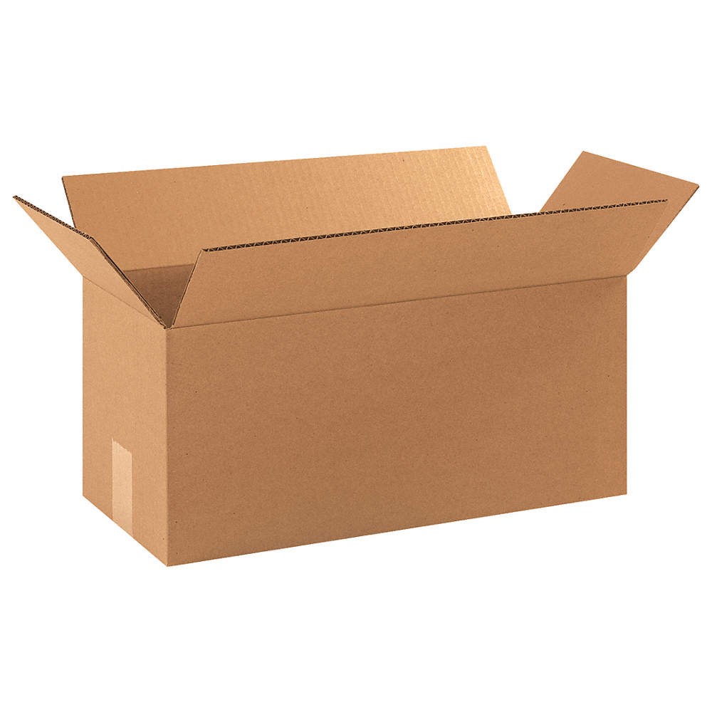 GRAINGER APPROVED 11R239 PK 25 Shipping Box,18x8x8 in 11R239