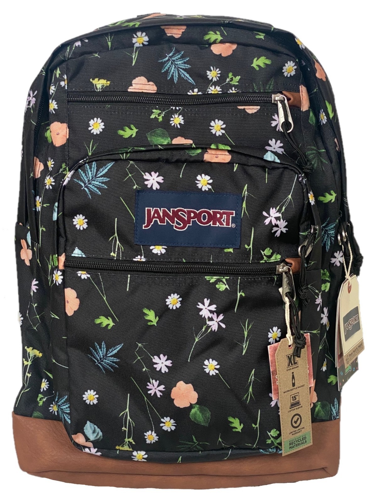 Jansport Cool Student Floral BLACK Backpack $69 Jansport Cool Student Floral BLACK Backpack $69