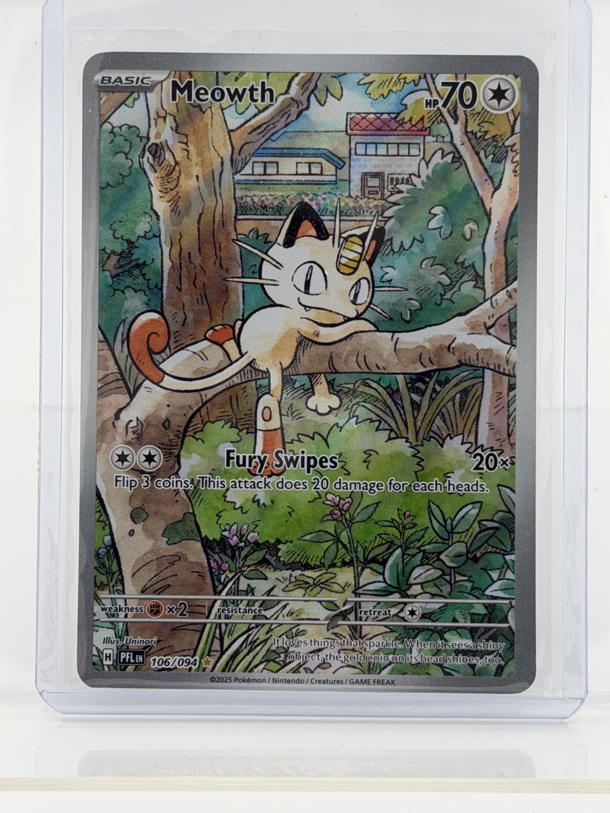 Meowth | Holofoil | Phantasmal Flames #106/094 Mint/Near Mint Meowth | Holofoil | Phantasmal Flames #106/094 Mint/Near Mint