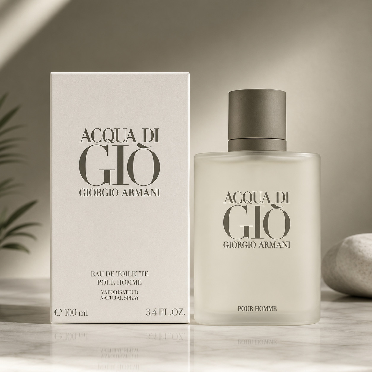 Giorgio Armani Acqua Di Gio 3.4 oz Men\'s Eau de Toilette Spray New & Sealed NEW
