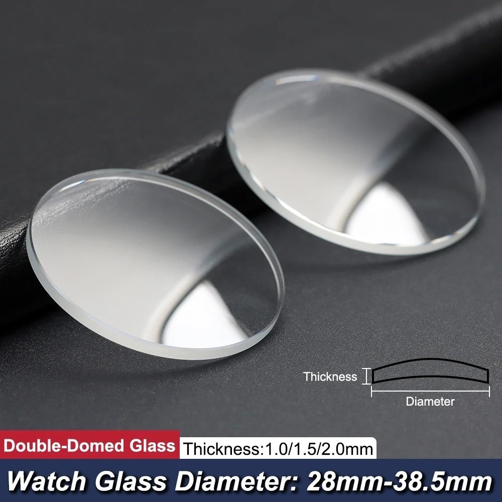 New Thick Beveled Glass Pocket Watch Crystals 1.0mm 1.5mm 2.0mm Thickness - USA New Thick Beveled Glass Pocket Watch Crystals 1.0mm 1.5mm 2.0mm Thickness - USA