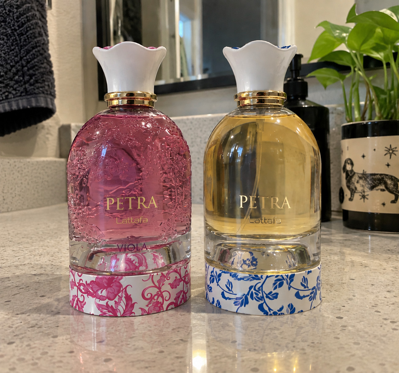 Lattafa Petra & Petra Viola EDP 100ml 3.4oz Perfume 2 Bottle Set