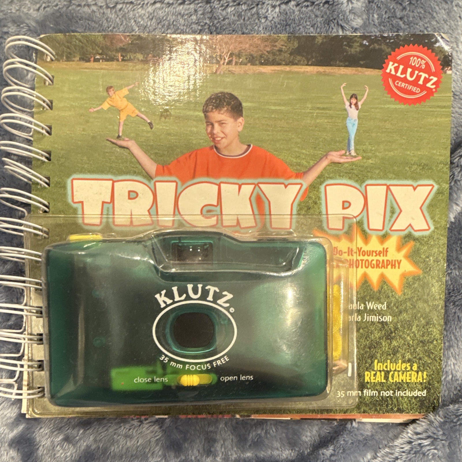 Klutz Tricky Pix DIY Trick Photography Activity Book Spiralbound w/ Camera Klutz Tricky Pix DIY Trick Photography Activity Book Spiralbound w/ Camera