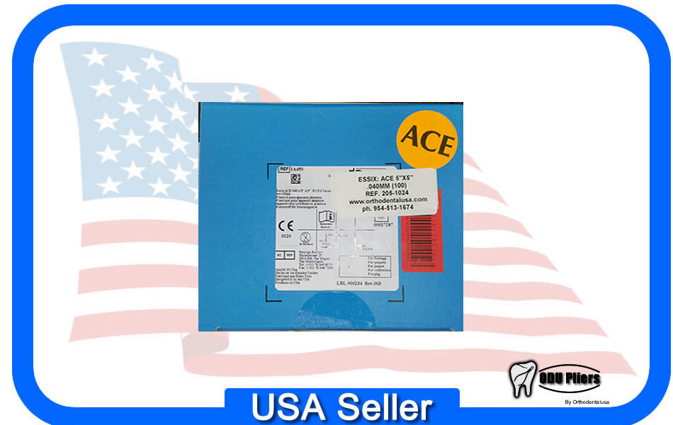 ESSIX ACE™ VACUUM FORMING SHEETS Retainer 5