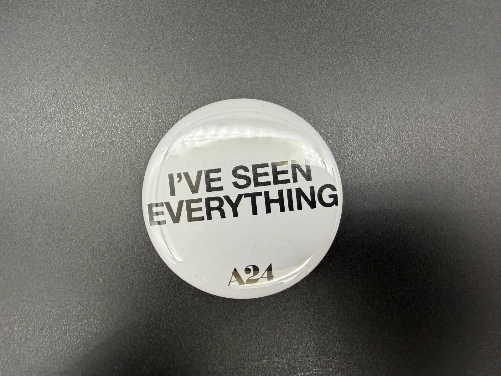 You Can See Everything - Nathan Fielder - Elizabeth Holmes Promotional Button You Can See Everything - Nathan Fielder - Elizabeth Holmes Promotional Button