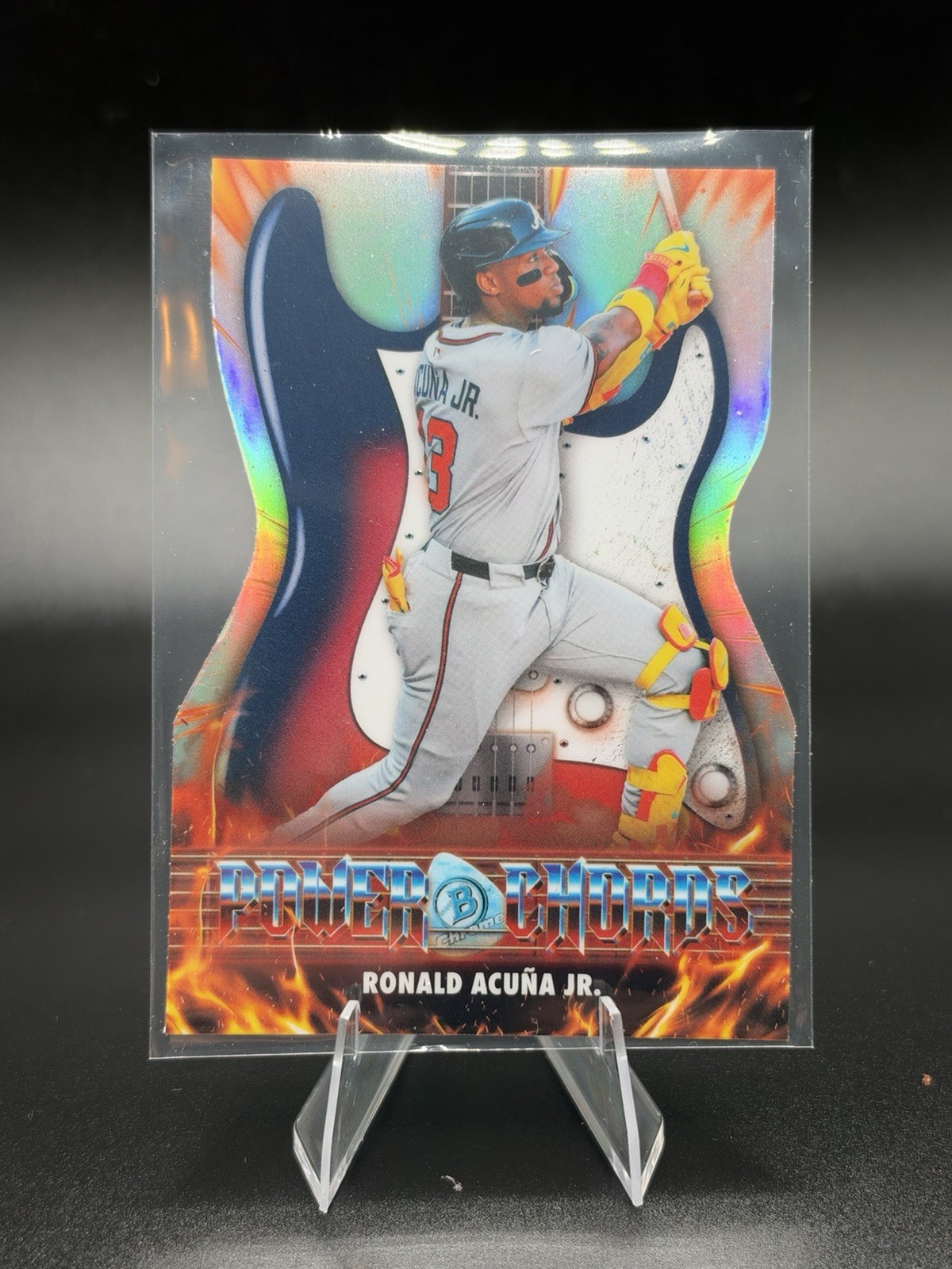 2026 Bowman Chrome Ronald Acuna Jr. #PC-3 Power Chords 2026 Bowman Chrome Ronald Acuna Jr. #PC-3 Power Chords