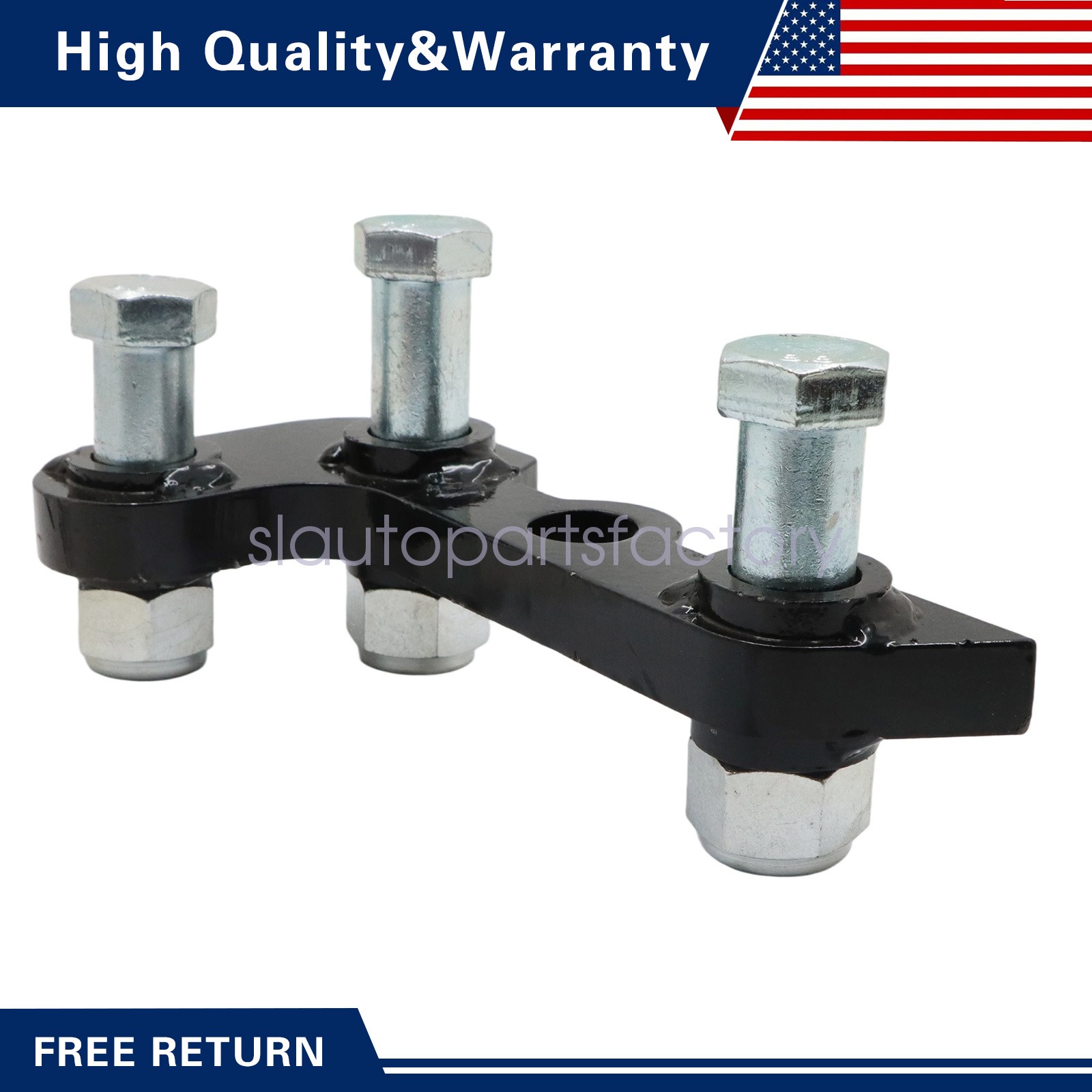 Single L-shaped bracket for Mini Excavator Three Holes Hydraulic Clip Thumb