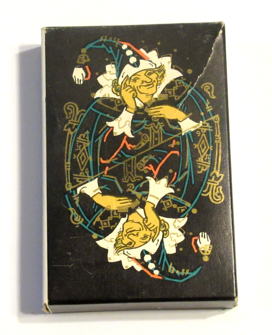 Vintage 1967 USSR Playing Cards Full Deck Jubilee 150 Years Black Palekh Boxed Vintage 1967 USSR Playing Cards Full Deck Jubilee 150 Years Black Palekh Boxed