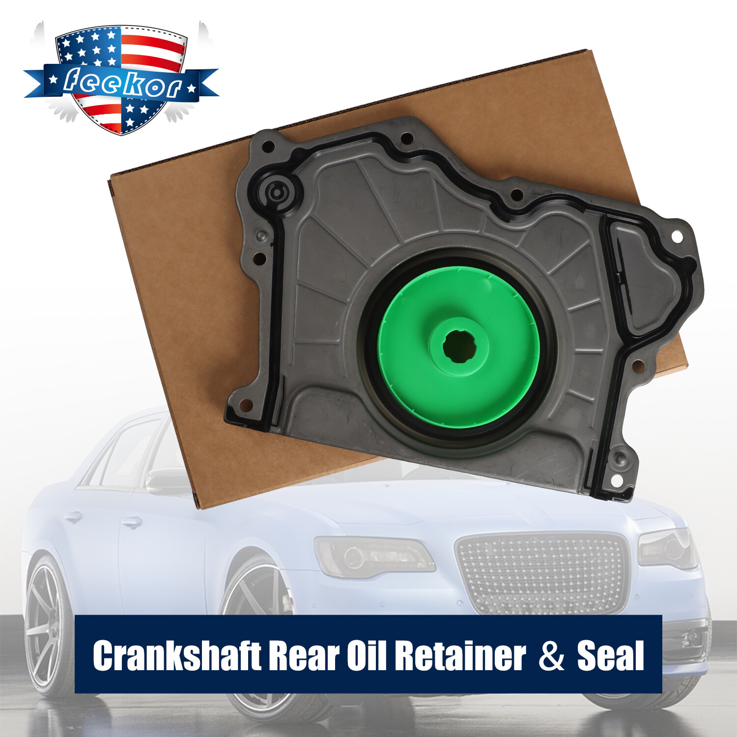 New Engine Rear Crankshaft Seal Retainer for 68223854AA Dodge Jeep Ram Chrysler 