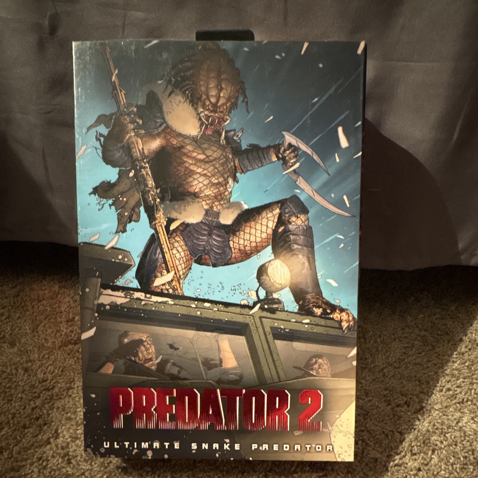 NECA Predator 2 Ultimate Snake Predator figure 30th anniversary edition NECA Predator 2 Ultimate Snake Predator figure 30th anniversary edition