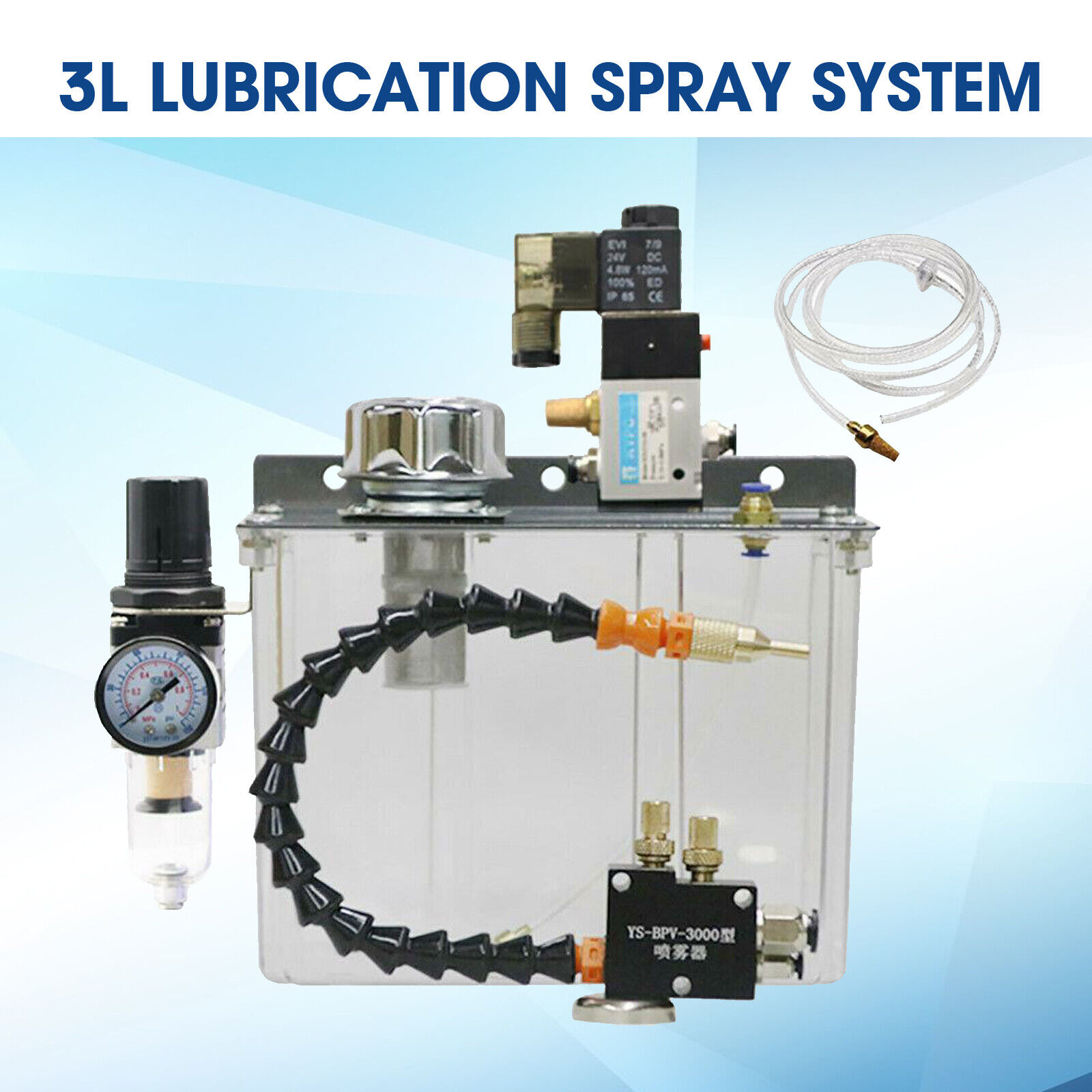 3L Spray Cooler Coolant Pump Oil Mist Set Lubrication Sprayer Spray System