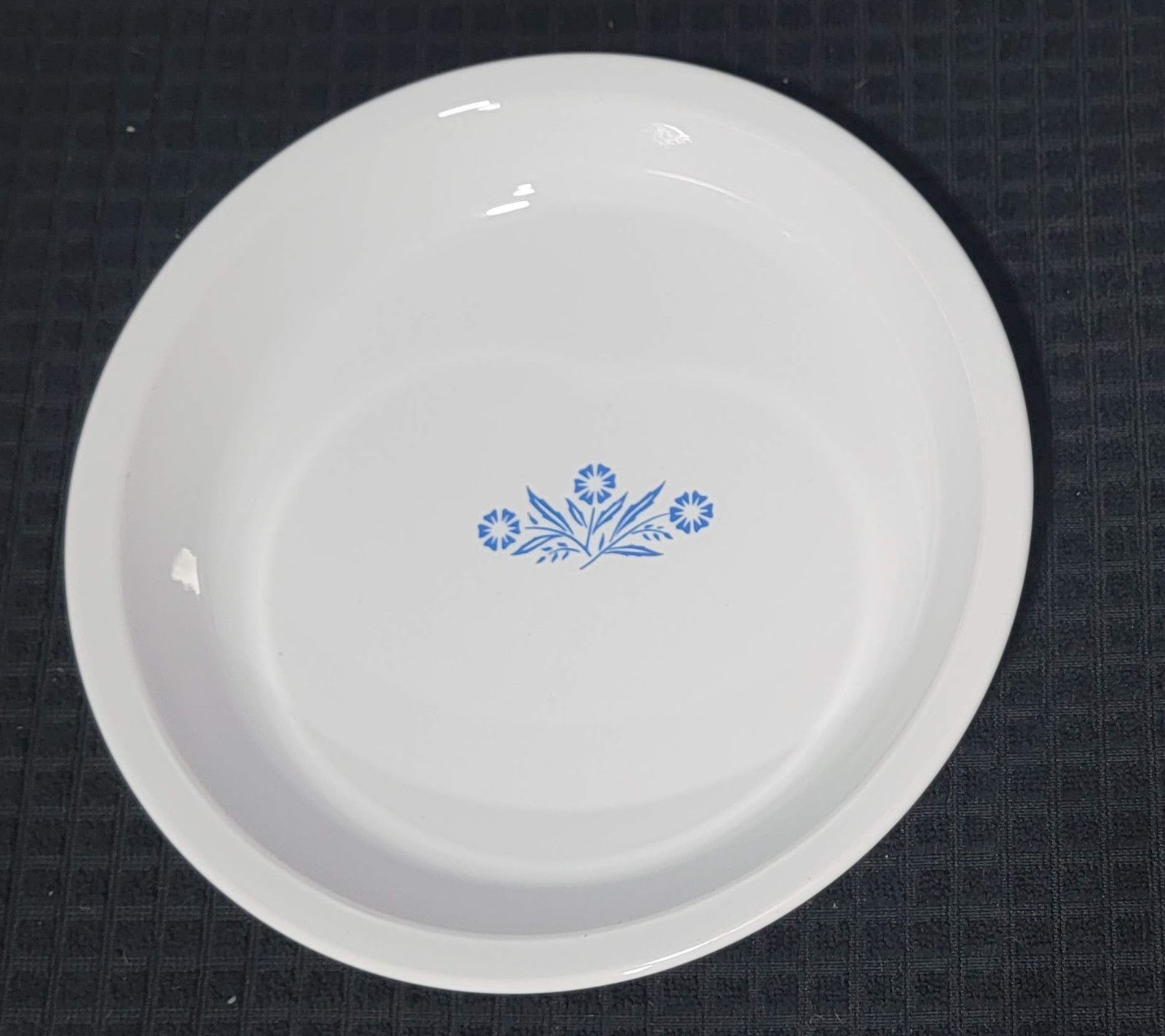 Vintage Corning Ware Blue Cornflower P-309 9” Pie Plates Set of 2 USA
