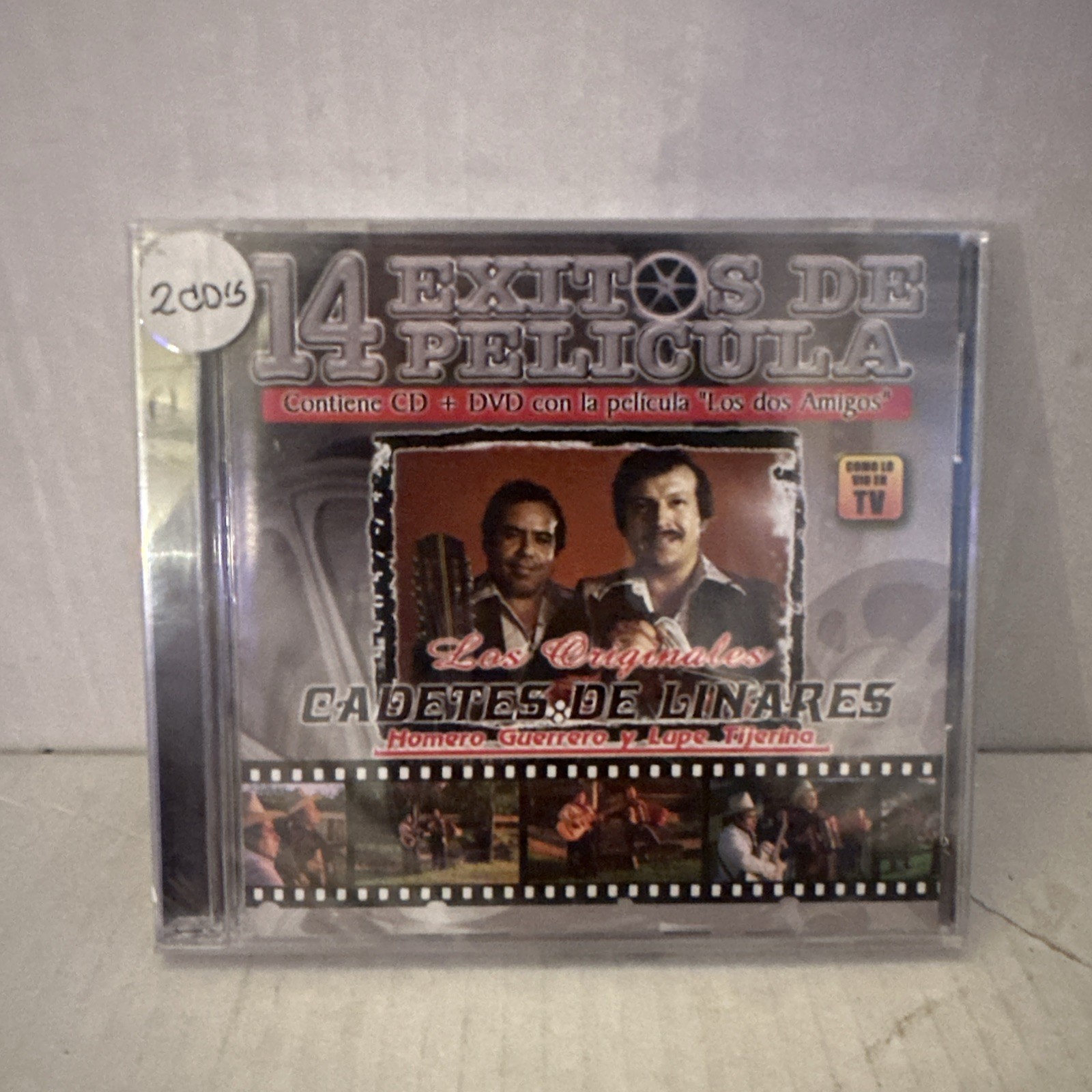 Los Cadetes De Linares - 14 Exitos De Pelicula (2007 CD+DVD) Los Cadetes De Linares - 14 Exitos De Pelicula (2007 CD+DVD)