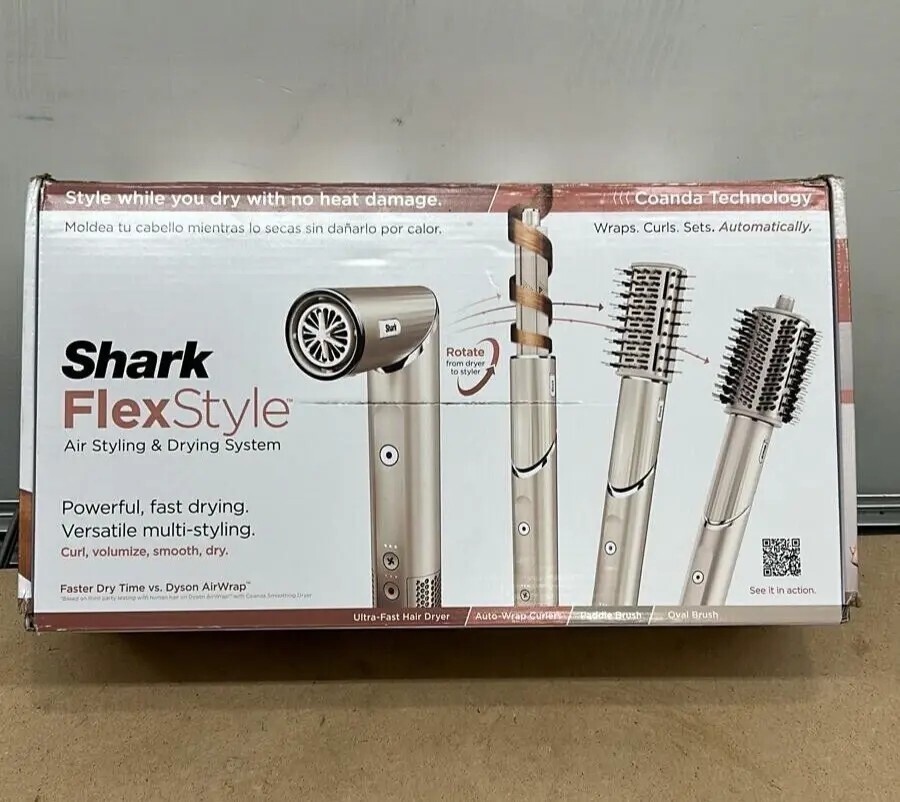 1300W Shark Flex Style Air Styling & Drying System - Stone (HD430) 120V,60HZ