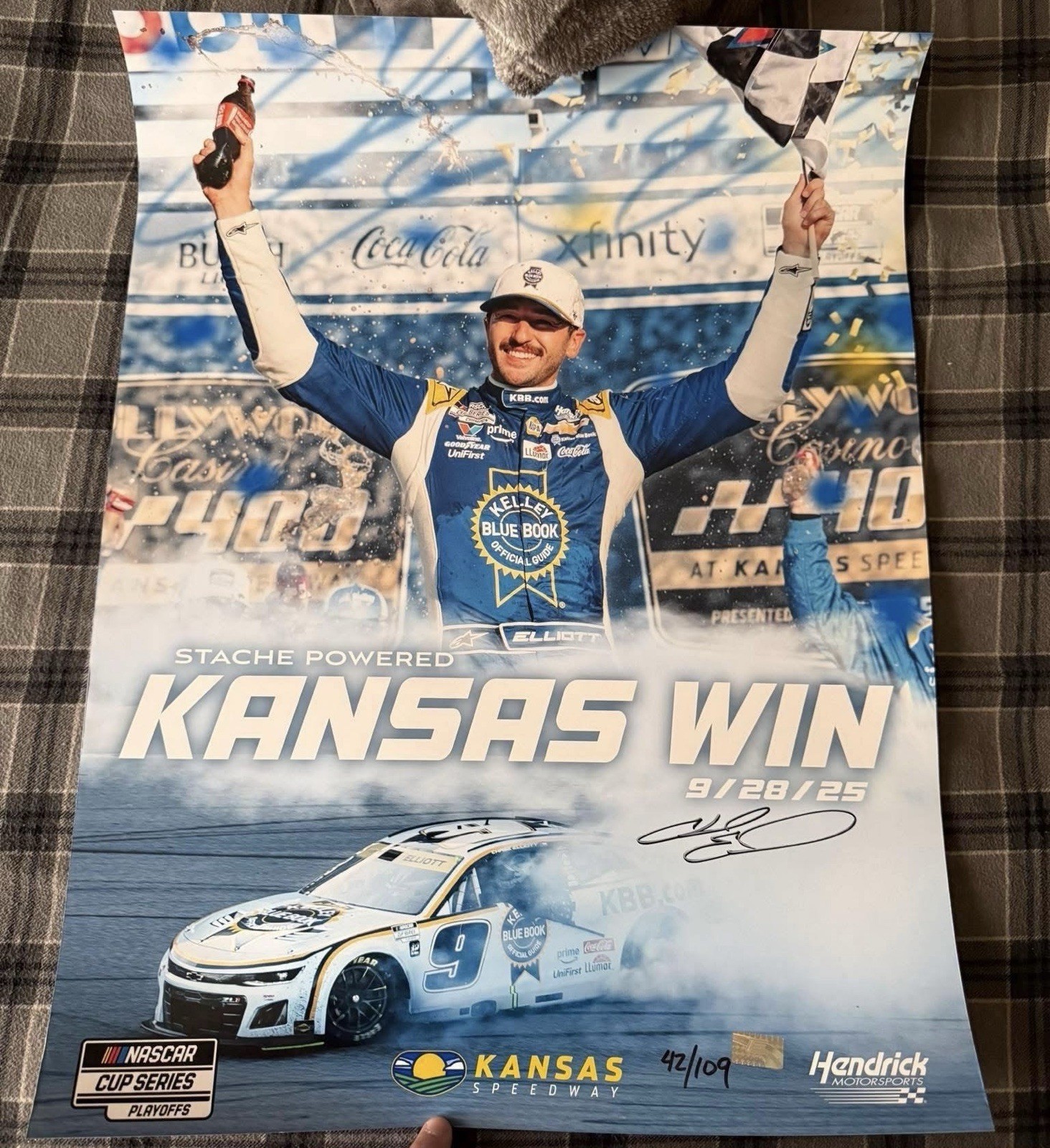 Chase Elliott “Stache Powered