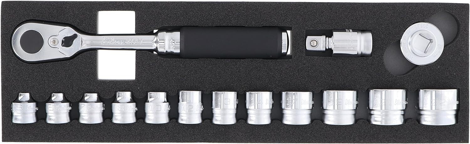 Koken 3285ZA Z-EAL 3/8 (9.5mm) SQ Socket set 15 months set 72T Ratchet Tool NEW