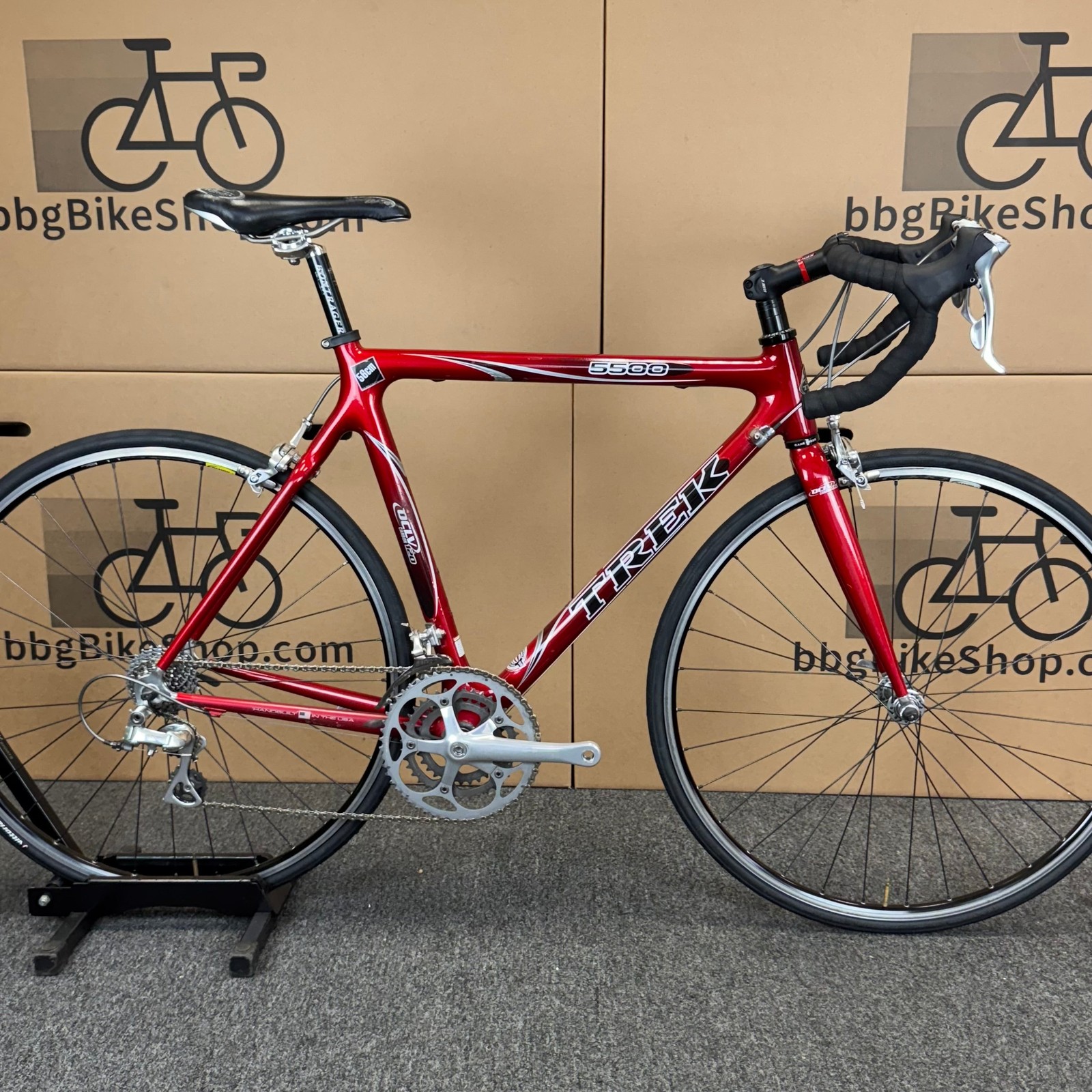 Used Trek 5500, Shimano Dura-Ace, Carbon Fiber Road Bike-2003, 56cm Used Trek 5500, Shimano Dura-Ace, Carbon Fiber Road Bike-2003, 56cm