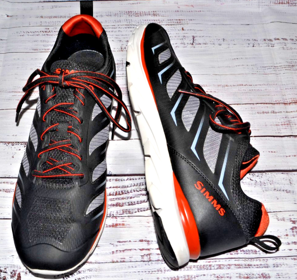SIMMS Challenger Men\'s Black Air Vent Shoe -Sneaker ~NextToNew~ Sz. 12 SIMMS Challenger Men\'s Black Air Vent Shoe -Sneaker ~NextToNew~ Sz. 12