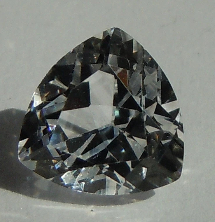 CLD Lab Diamond Trillion cut 8 x 8 mm 2 ct Real VVS D Brilliant Solitaire Stone