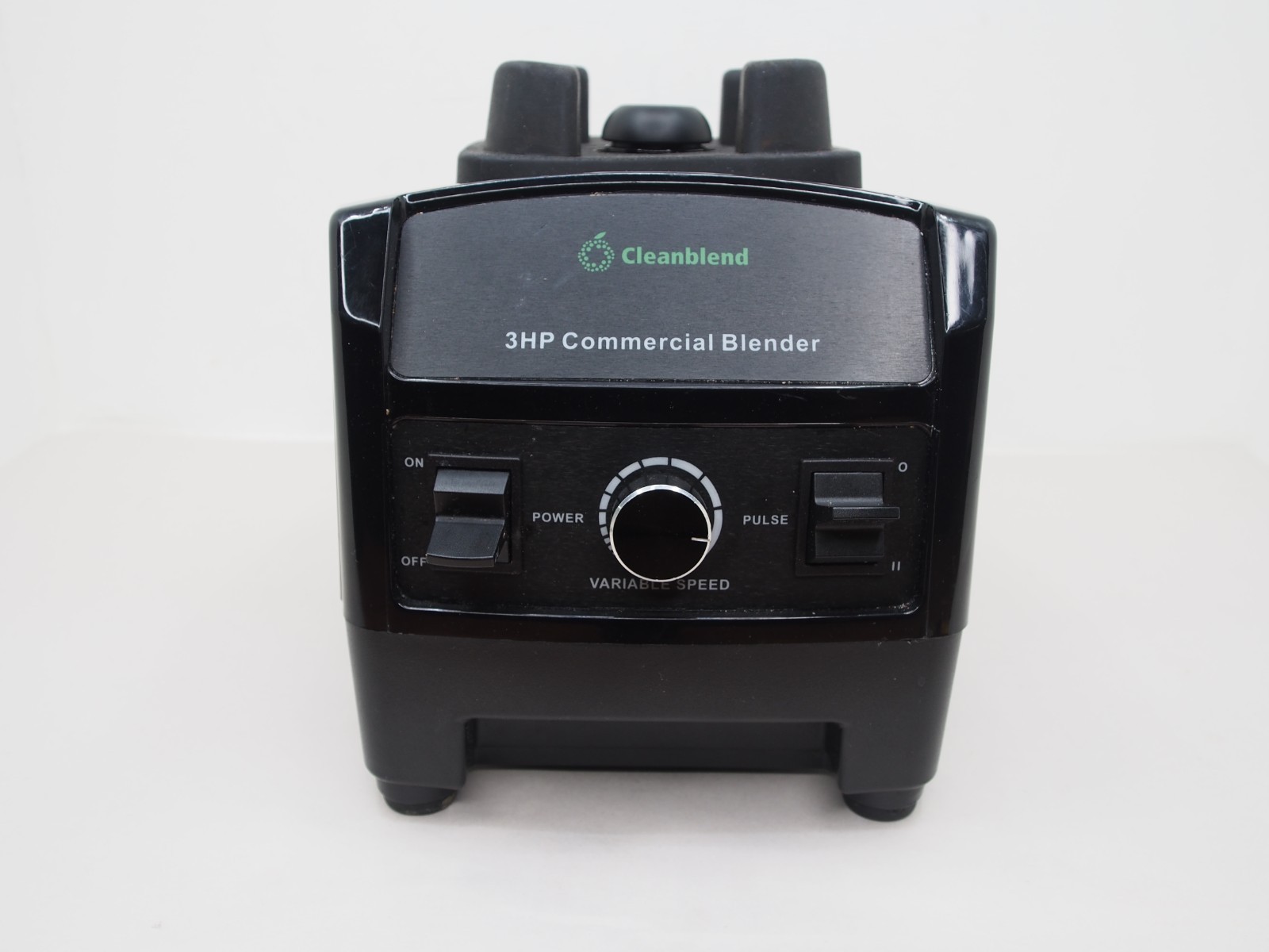 Cleanblend 3 HP Commercial Blender Motor Base Only 1800W Classic Black Tested