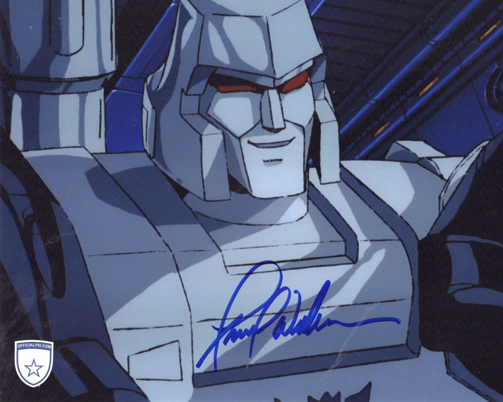 Signed Frank Welker Transformers Megatron 8x10 w/ Official Pix COA