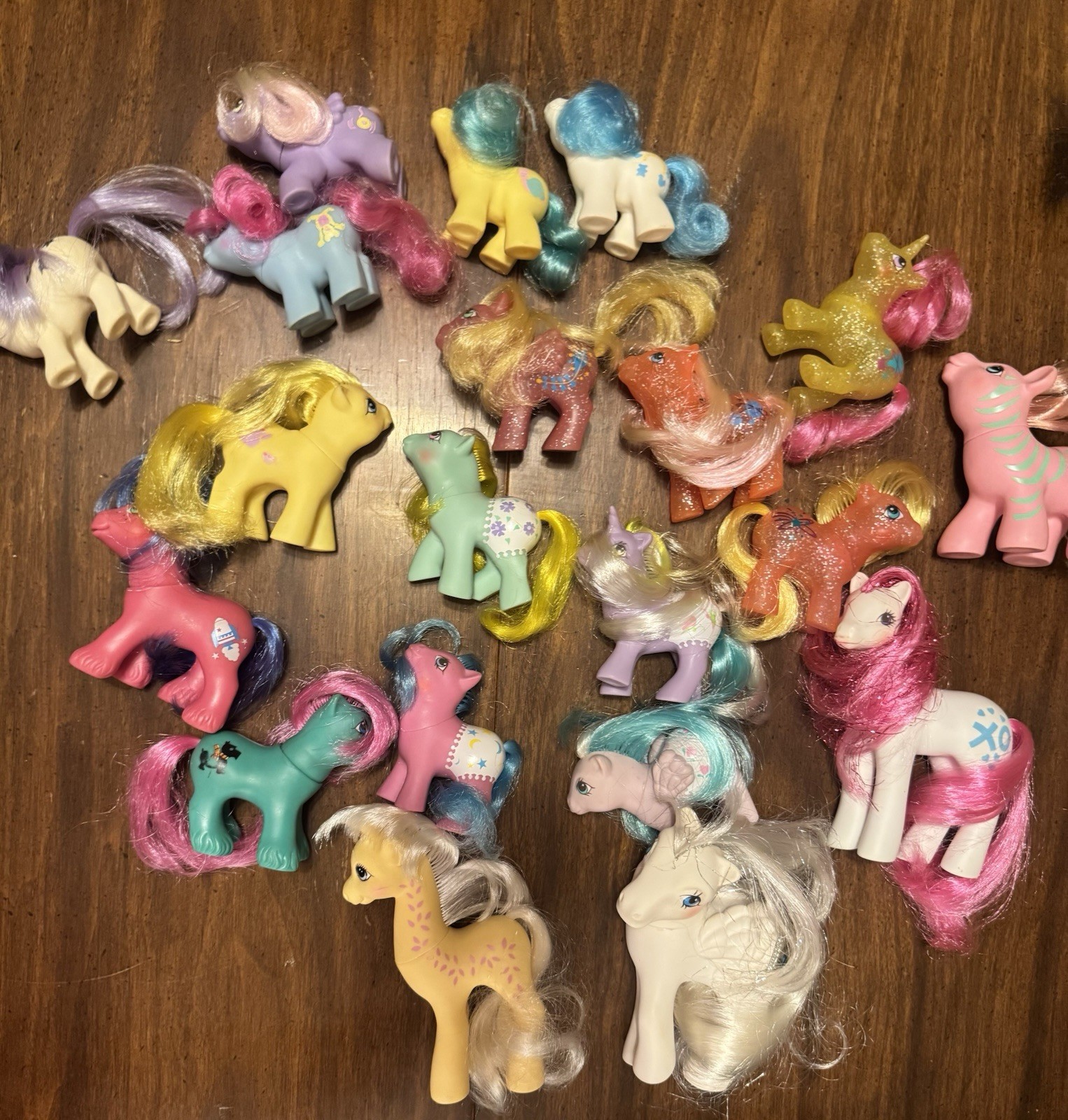Vintage My Little Pony G1 Lot Of 20 - Great Condition- CREAMSICLE