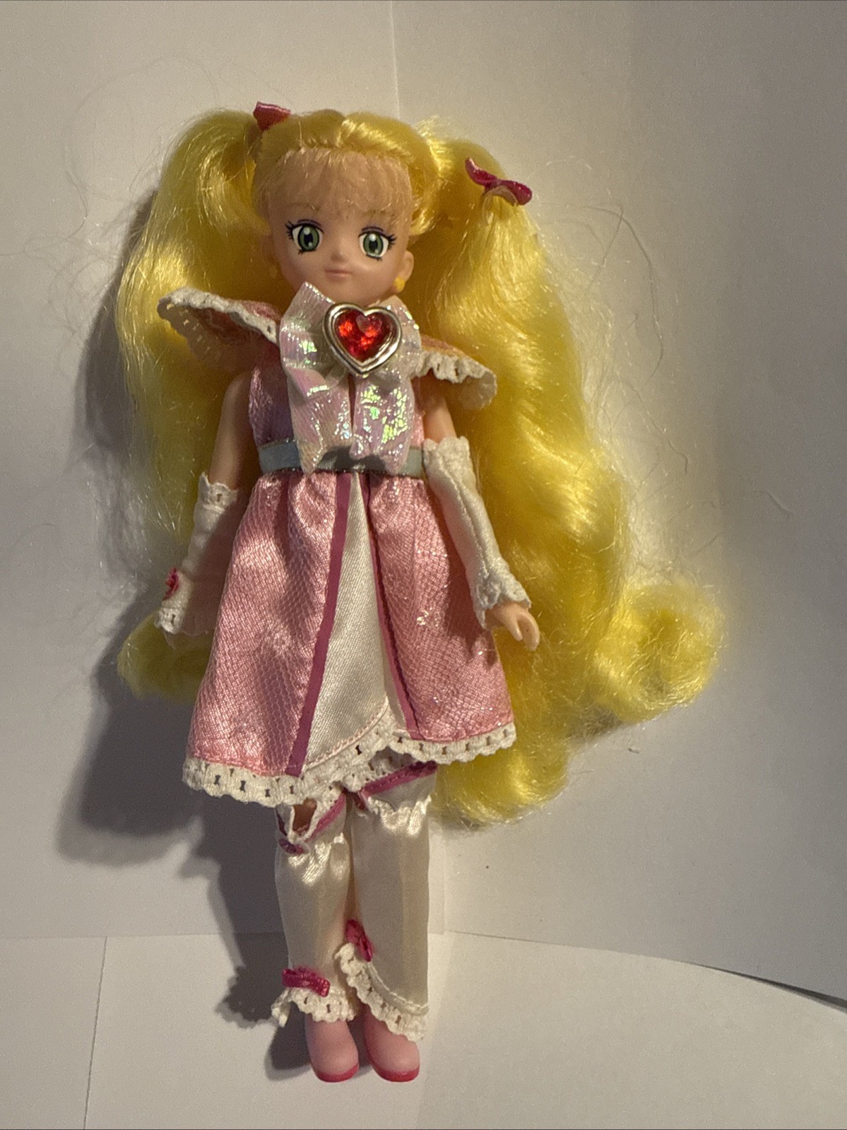 Bandai Pretty Cure Shiny Luminous Doll Max Heart 2005 Retro Figure Japan 8.3”