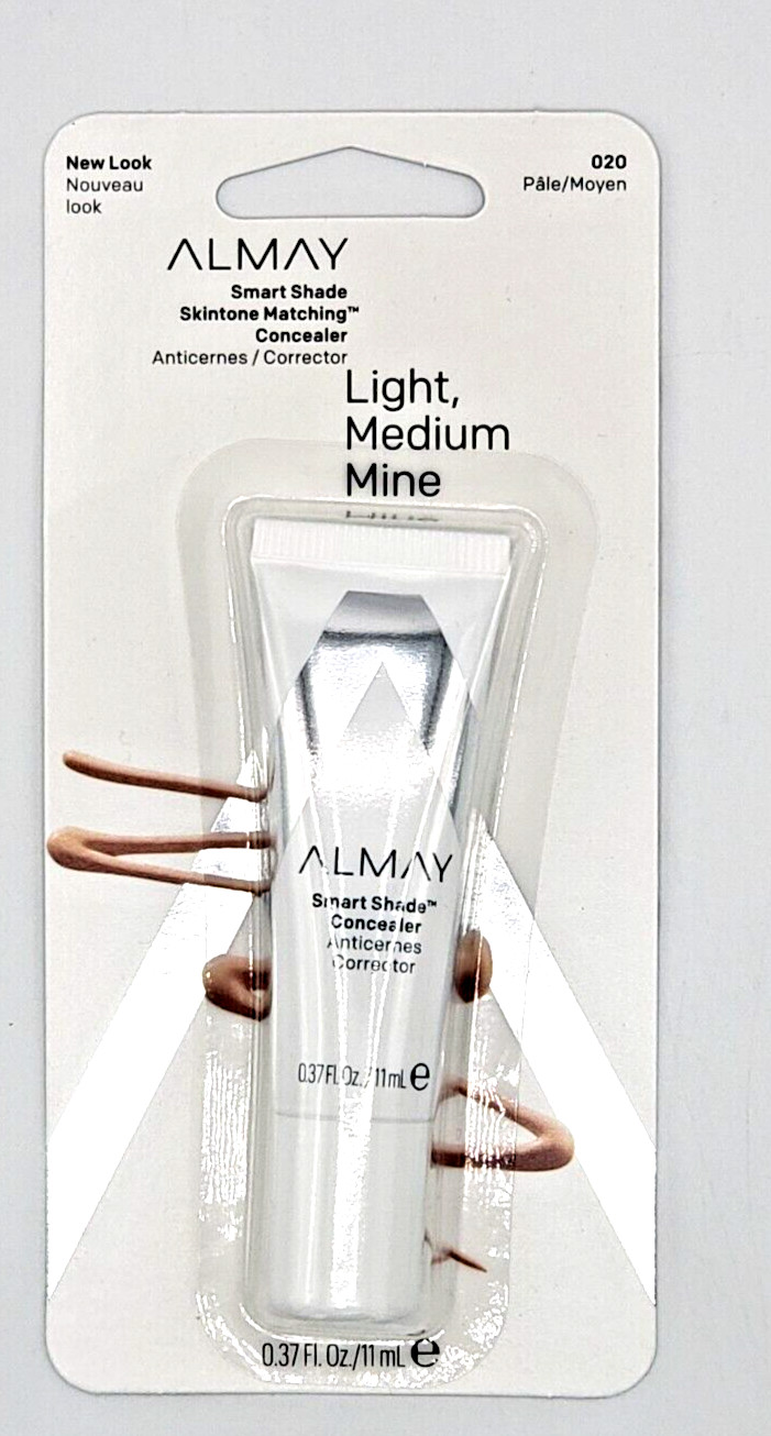 NEW Almay Smart Shade Skintone Matching Concealer | 020 LIGHT/MEDIUM NEW Almay Smart Shade Skintone Matching Concealer | 020 LIGHT/MEDIUM