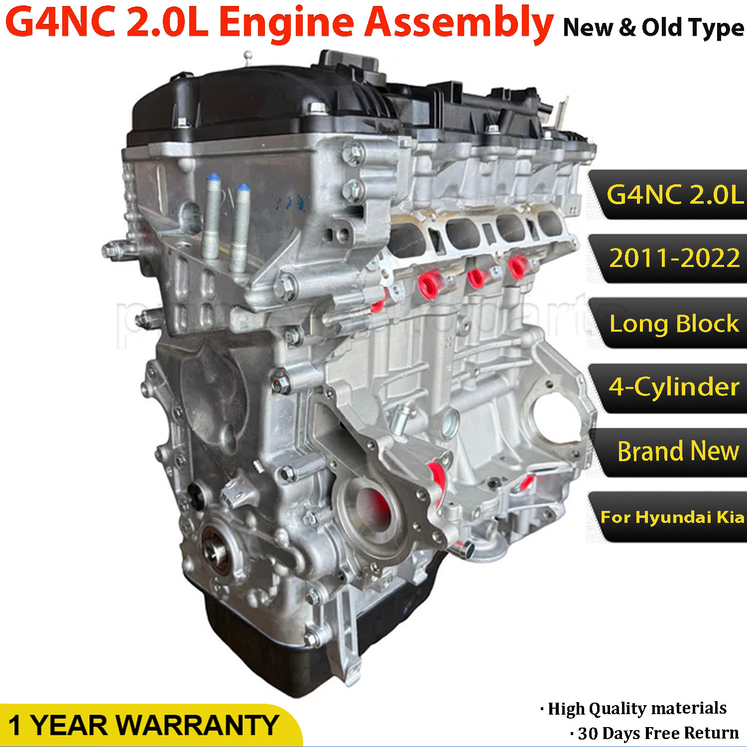 NEW G4NC 2.0L Engine Motor For 2011-2022 Hyundai Elantra Tucson Elantra Kia Soul NEW G4NC 2.0L Engine Motor For 2011-2022 Hyundai Elantra Tucson Elantra Kia Soul