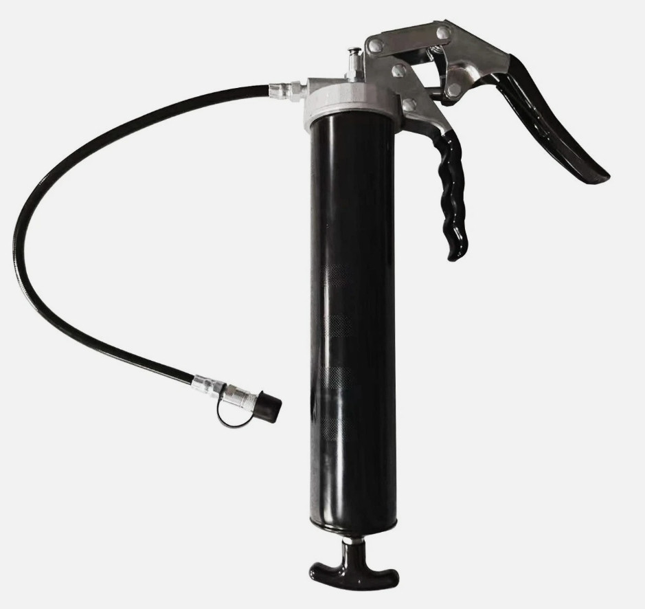 Lumax LX-1152 Heavy-Duty Deluxe Pistol Grease Gun 7000 psi 18-inch Flexible Ho