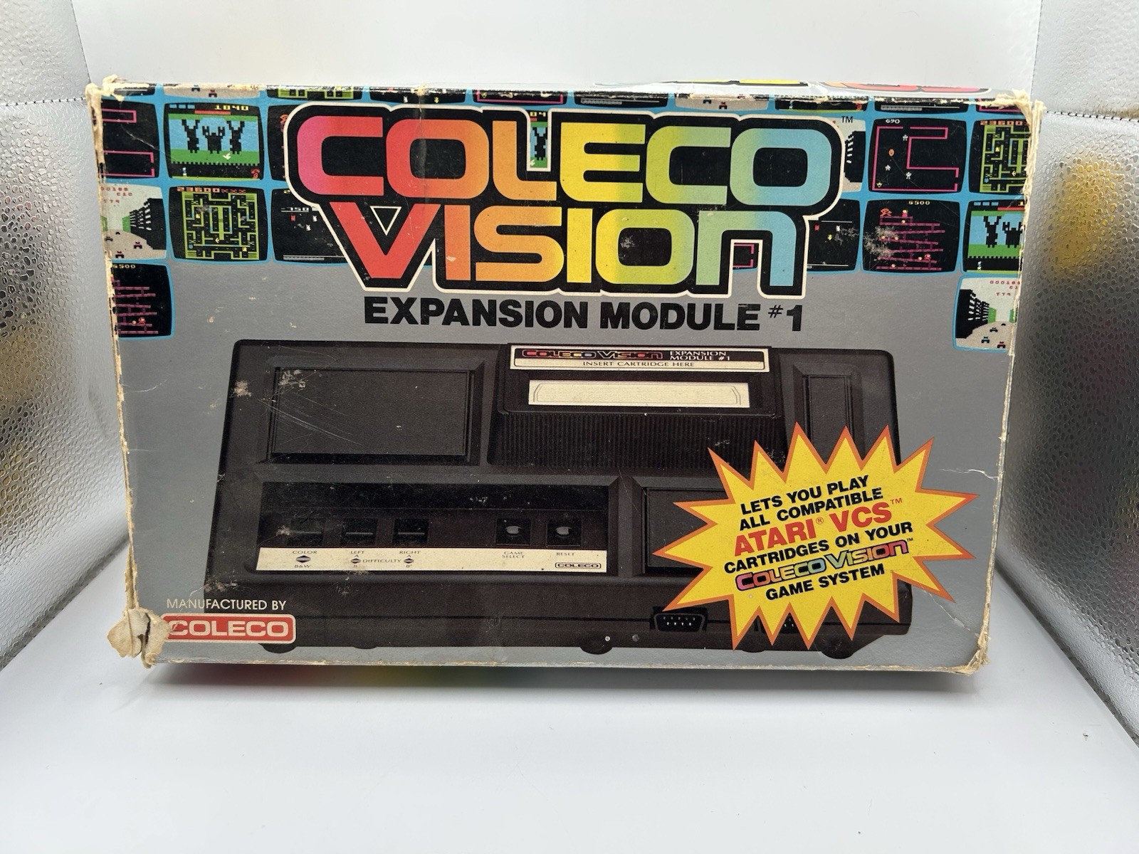 Vintage COLECOVISION EXPANSION MODULE # 1 IN ORIGINAL BOX - Tested Vintage COLECOVISION EXPANSION MODULE # 1 IN ORIGINAL BOX - Tested