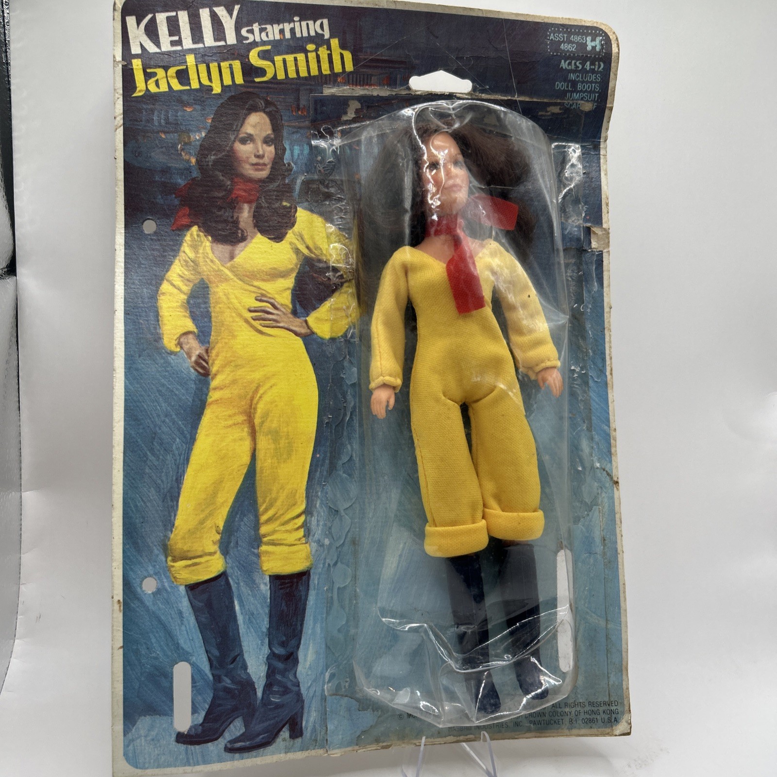VINTAGE 1970\'S HASBRO CHARLIE\'S ANGELS KELLY JACLYN SMITH W/ CARD VINTAGE 1970\'S HASBRO CHARLIE\'S ANGELS KELLY JACLYN SMITH W/ CARD