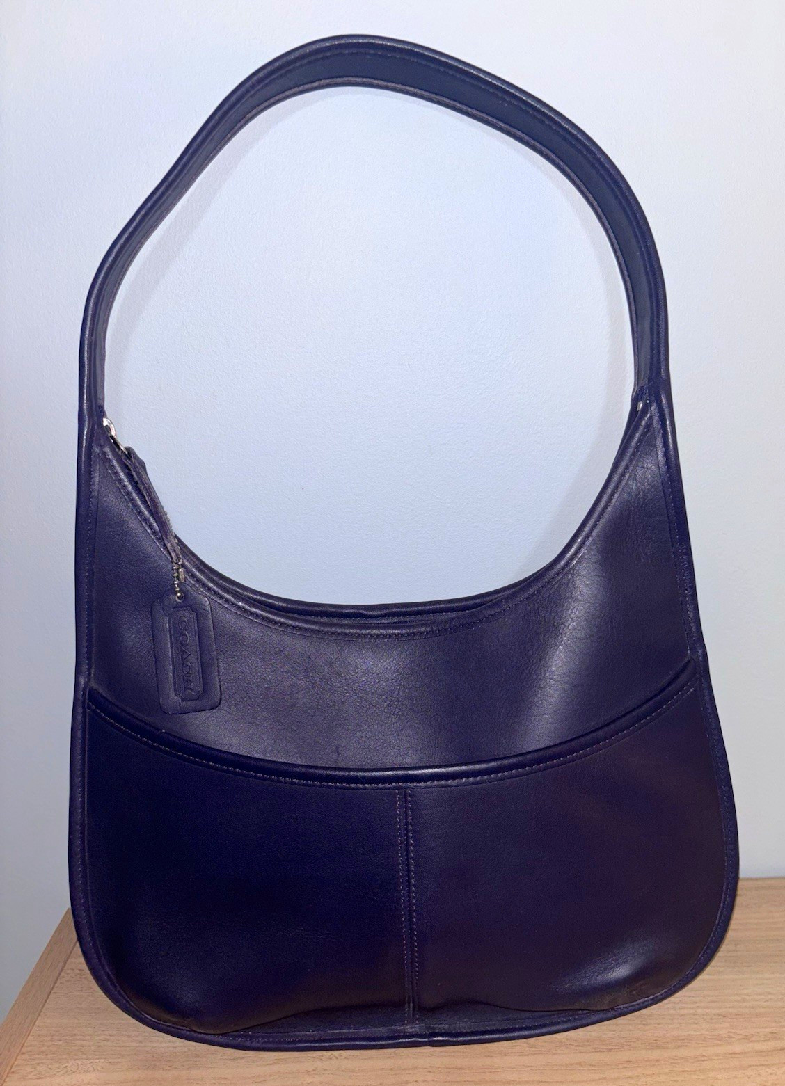 Vintage Coach Ergo Bag 1998 Ink Leather Made in USA 9033 Shoulder Bag Vintage Coach Ergo Bag 1998 Ink Leather Made in USA 9033 Shoulder Bag