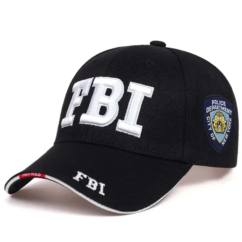 FBI Federal Bureau of Investigation Letters Embroidered Baseball Style Cap Hat FBI Federal Bureau of Investigation Letters Embroidered Baseball Style Cap Hat