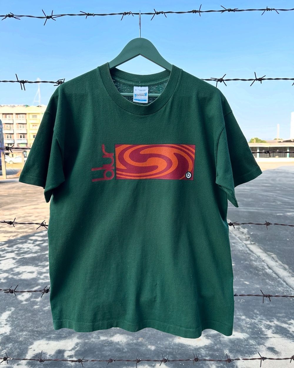Blur 90's remake t-shirt, 100% cotton tee, classic style, unisex full sizes