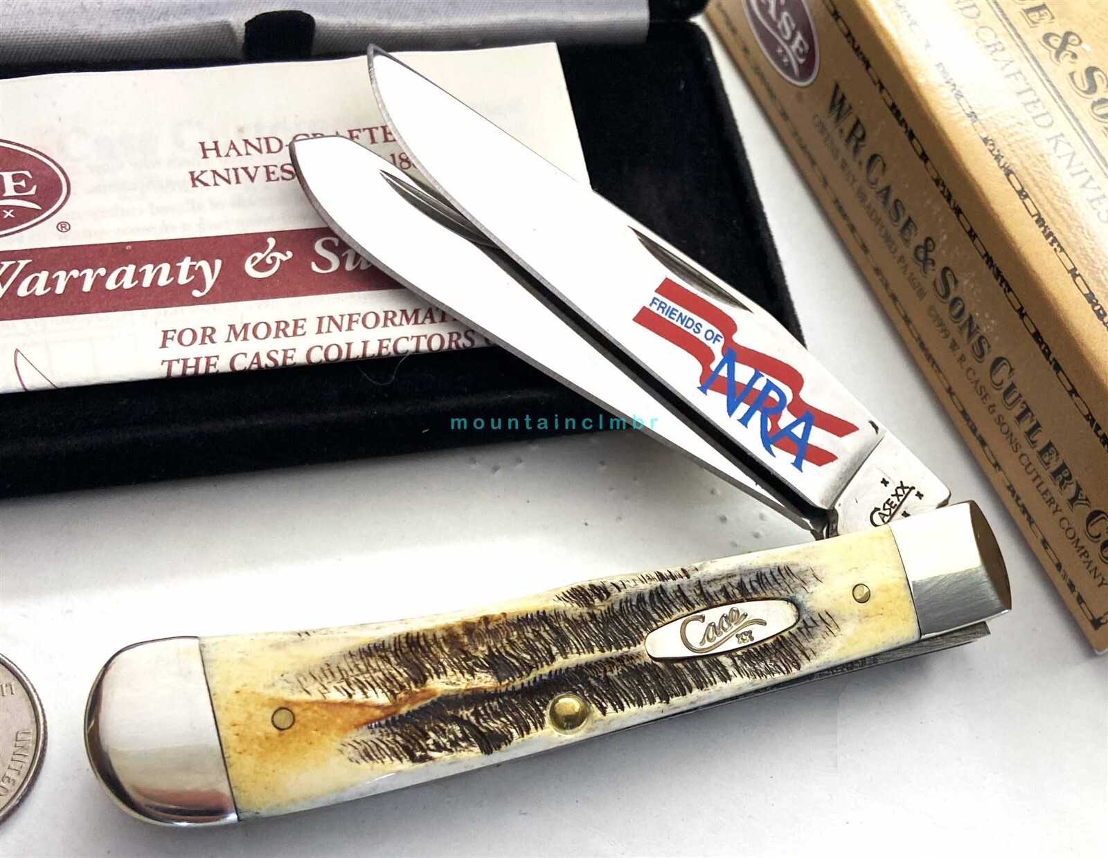 Case XX USA RARE Year 2007 NRA Large Trapper 4.1 Case XX USA RARE Year 2007 NRA Large Trapper 4.1