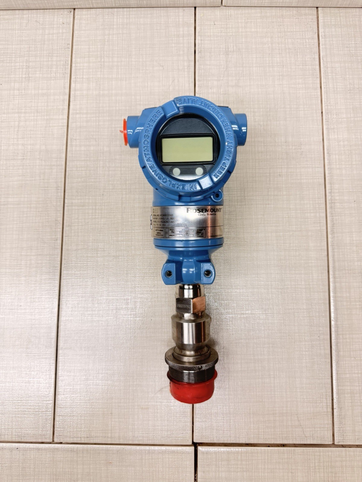 ROSEMOUNT 3051TG2A2B21AM4Q4S1 PRESSURE TRANSMITTER ROSEMOUNT 3051TG2A2B21AM4Q4S1 PRESSURE TRANSMITTER