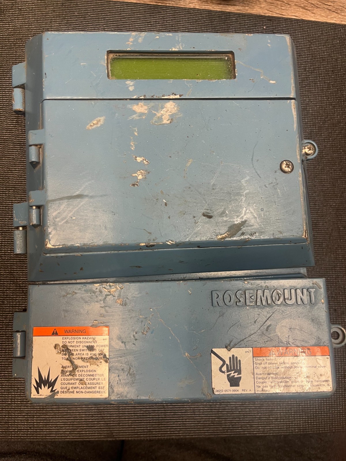 Rosemount 8712ESR1A1N5M4DA1N5M4DA1 Flow Transmitter For Parts READ