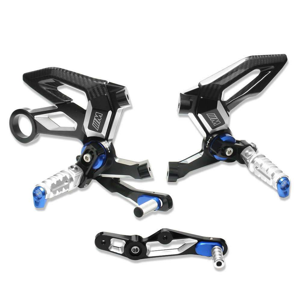 for BMW S1000R M1000R 21-24 Rearset Adjustable FootPeg Footrest Foldable Lever 